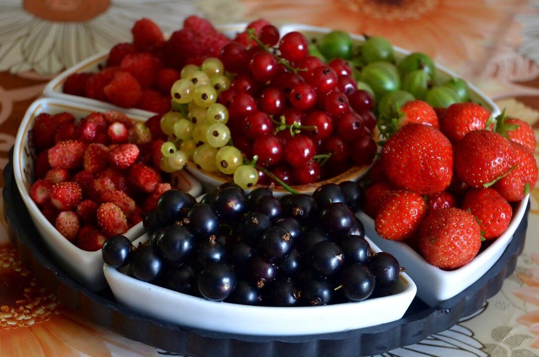 фрукти та ягоди для потенції